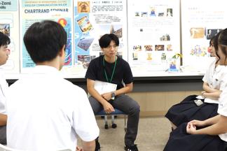 学部ごとの相談コーナー（文学部国際文化学科）