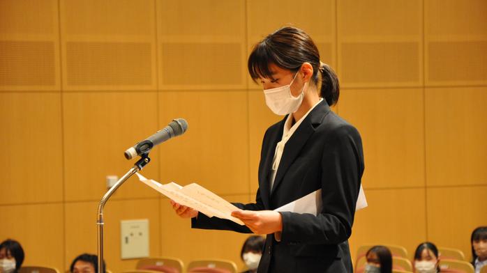 令和4年度医学部看護学科入学式を挙行
