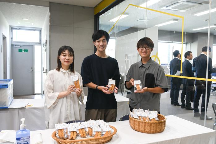 地場企業との産学連携プロジェクトでアスリート食などを開発