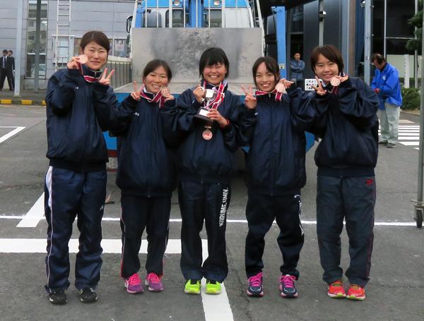 第15回九州学生女子駅伝対校選手権3位入賞