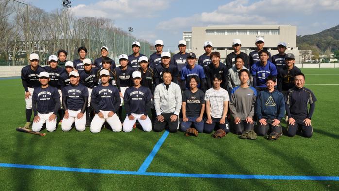 元プロ野球選手の宮本慎也氏をお招きして「久留米大学 夢の教室」を開催