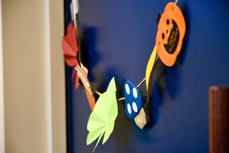 スタッフ手作りの飾り