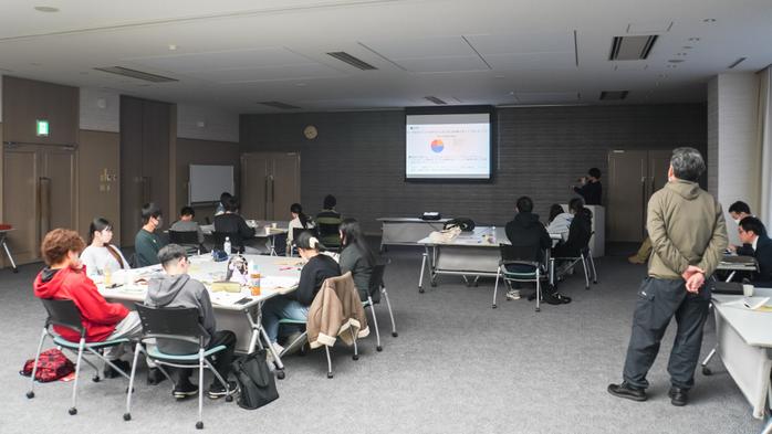 福岡県「避難所運営学生ボランティア研修」で学生が活動を発表
