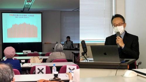 「第99回カフェで学ぼうがんのこと」を開催しました