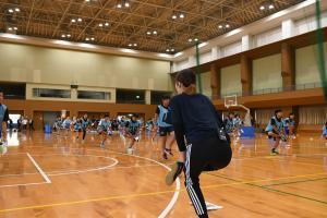 準備運動の指導