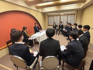 企業と学生のマル秘交流会