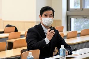 (株)鹿田産業の鹿田社長