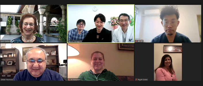 米国 Prof. Younossi Lab(INOVA Medical Center)とのPROに関するWEBミーティング