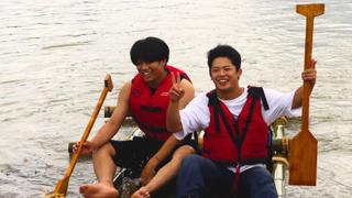 「ちくご川竹筏」でイベントを盛況に