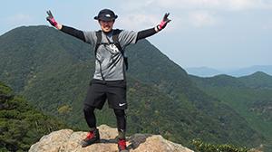 「黒髪山(佐賀県)」山頂にて