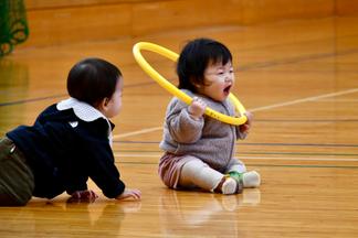 小さなお友だちも遊びに来てくれました