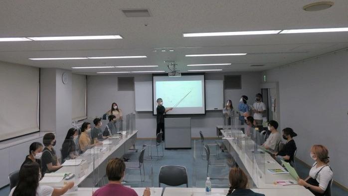 日本語教育学課程の学生が久留米市の「外国人のための日本語教室」で指導