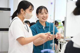 点滴の速度調整にチャレンジ
