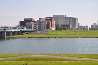 大学病院のある旭町キャンパス(医系)