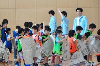 学生もサポートしながら一緒に楽しみました
