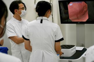 クリニカルスキル・トレーニングセンターの見学