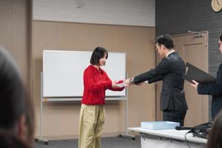 研修後には修了証が渡されました