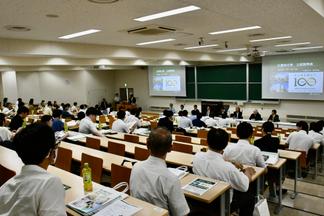 入試説明会の様子