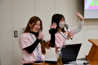 学生によるガイダンス司会