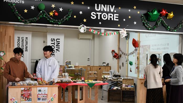 「クリスマスマルシェ」in UNIV. STORE 久留米市内の人気焼菓子店が出店
