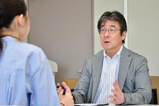 学生や教職員による個別相談会