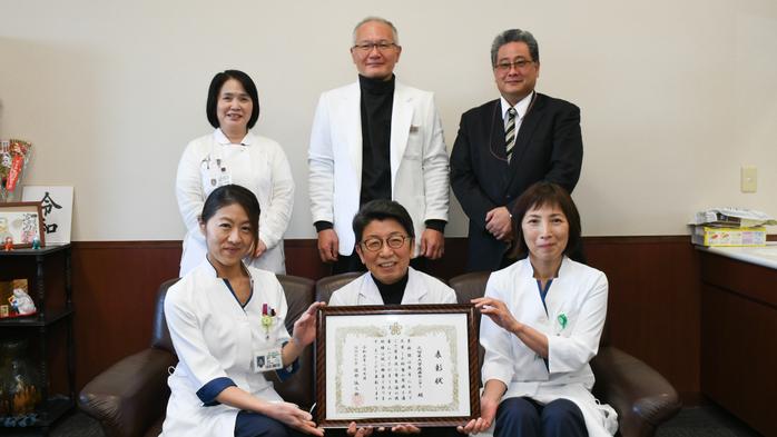 久留米大学医療センターが栄養関係功労者として県知事表彰