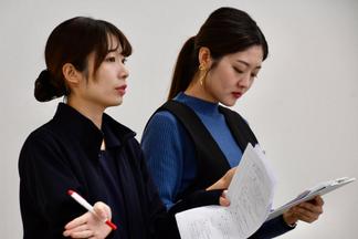 事前練習の様子