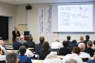 大川教授の講演の様子