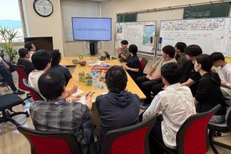 久留米大学免疫学講座でのラボミーティング