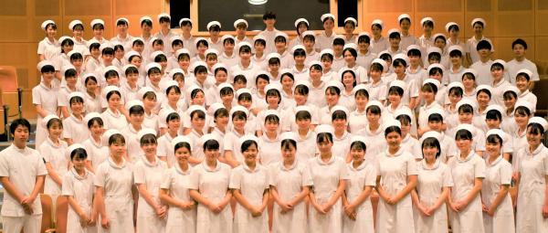 令和元年度　医学部看護学科戴帽式を挙行