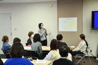 グループ毎に検討した内容を発表