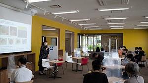「久留米絣 未来プロジェクト」で御井キャンパスに藍草を植え付け のコピー
