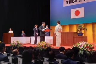 久留米シティプラザで開催された久留米市表彰式