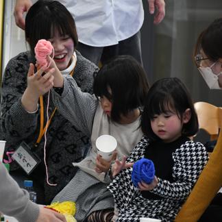 学生たちも楽しんで参加しました