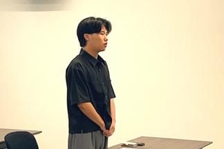 学校長就任で抱負を述べる増野さん