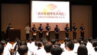 久留米市三潴町「赤ちゃんふれあい体験学習」を医学研究科の学生が支援