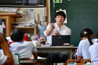 商学部商学科2年の陳旭（チェン シュー）さん
