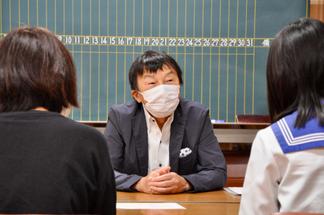 個別相談の様子①