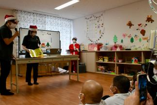 成功すると子どもたちから「わぁー!」っと歓声が