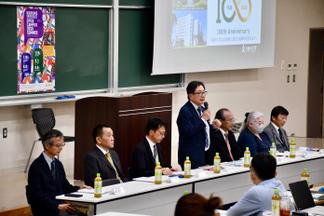 12A教室で行われた入試説明会