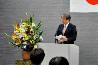 学長告辞