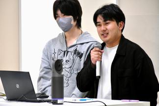 学生たちからも質問