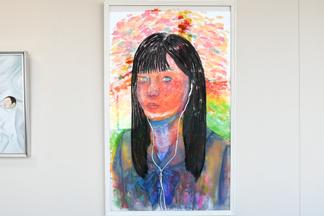 【理事長賞】 井筒 珠希　自画像「i am...」