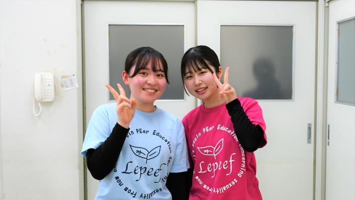 (左から)リーダーを務めた川越さんと山口さん