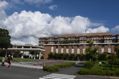 市民公開講座会場の久留米大学医療センター