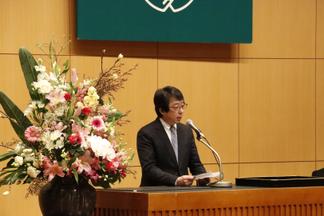 野村 政壽病院長祝辞