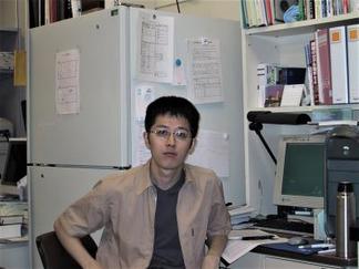 基礎生物学研究所にて(2000年7月)