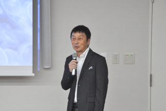 今回の特別講義を担当した医療検査学科長　西教授