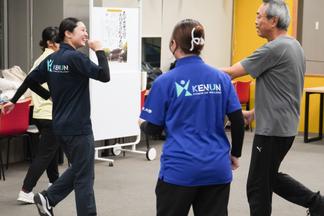 参加者同士のコミュニケーションを意識したプログラムに