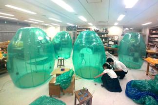 制作風景（巨大立体造形）